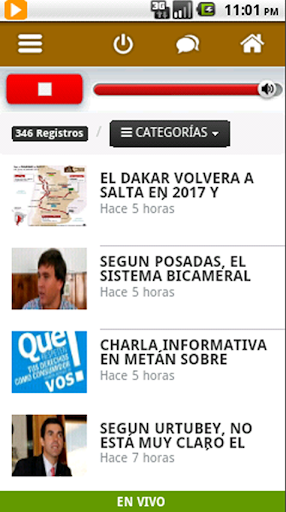 Android application FM RED DEL NOA 92.7 screenshort