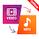 Fast Video to MP3 Converter icon