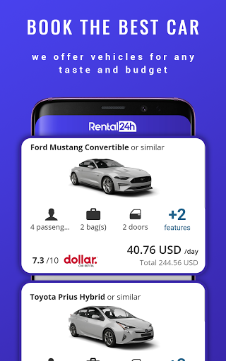 RENTAL24H Car Rental Near Me Screen 2