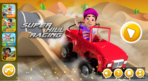 Android application Super Hill Racing screenshort
