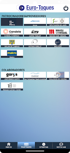 Android application Euro-Toques screenshort