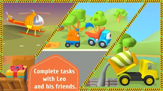 Leo the Truck and cars Educational toys for kids v1.0.64 Mod (Unlocked) Apk