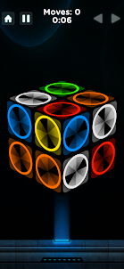Rubiks cube magic puzzle 3d