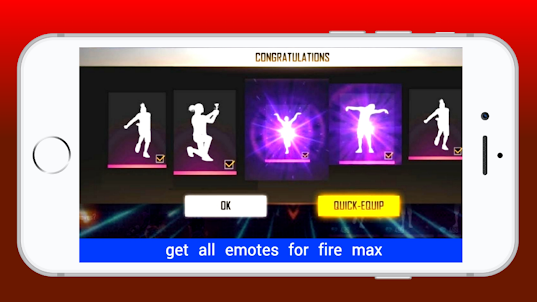 Emotes FFemote unlocker fire