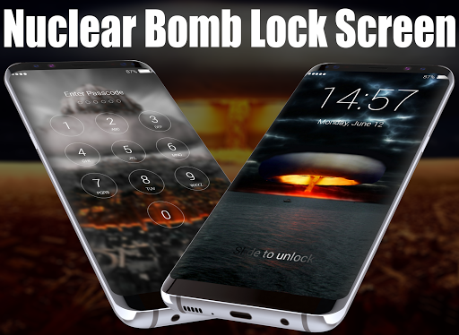 Android application Nuclear Bomb Lock Screen screenshort
