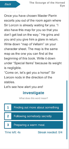 Adventure Learning Stories Screen 2