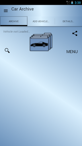 Android application Car Archive Vehicle Database screenshort