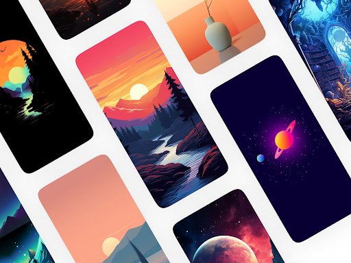 Illustration Wallpapers Screen 2