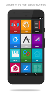 Captura de Pantalla 15 Glass Pack Pro - Clear Icons android