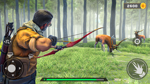 Android application Animal Archery Hunting Games screenshort