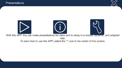 Android application Presentations for low vision screenshort