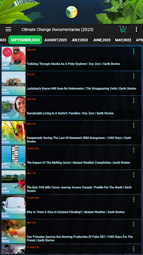 Climate Change Documentaries Screen 3