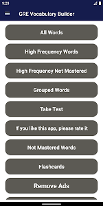 Vocabulary Builder for GRE® Unknown