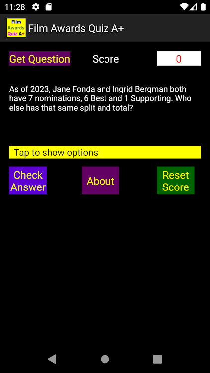 The Film Awards Quiz A+ - 30 - (Android)