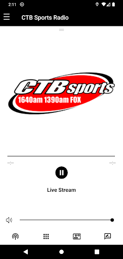 Android application CTB Sports screenshort
