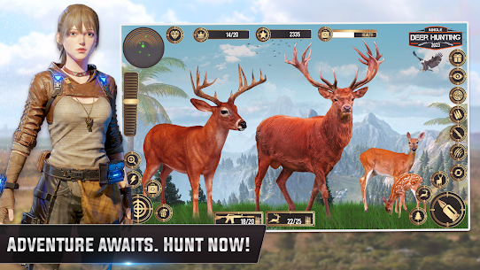Jungle Deer Hunting Simulator MOD (High Gold Reward) 2