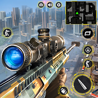 Jogo de tiro offline 3D sniper