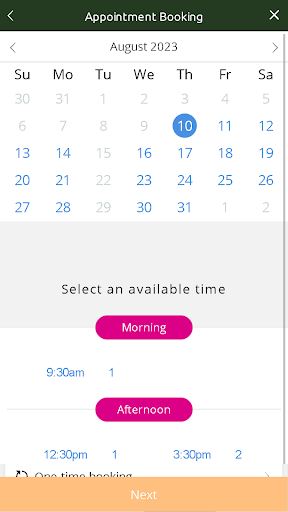 Vyve Meditation Centre Screen 3