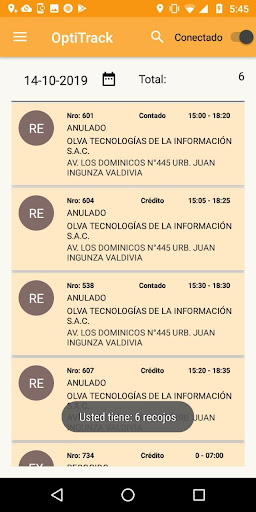 Optitrack Operaciones Screen 3