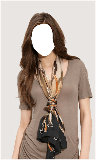Women Scarf Photo Suit Screen 2