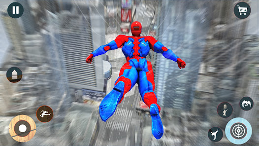 Imágen 7 Héroe de la Cuerda Araña: Jueg android