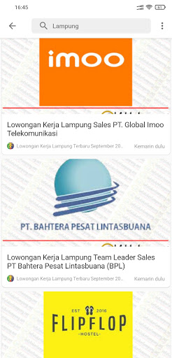 INFOLOKERLAMPUNG.COM Screen 2