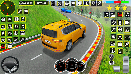 Crazy Car Driving: Taxi Games 4