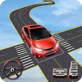Impossible Car Tracks Driving Simulator icon