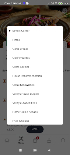 Valleys Fast Food Screen 3