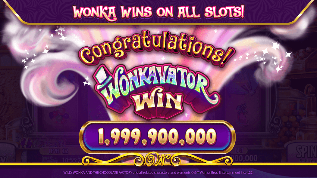 Willy Wonka Vegas Casino Slots banner