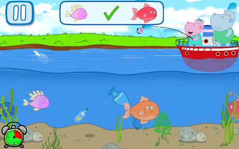 Fishing Hippo: Catch fish For PC installation