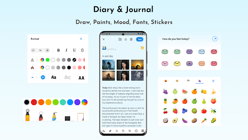 Android application Diary Life - Daily Journal screenshort