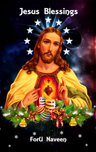 Jesus Blessings Live Wallpaper Screen 2