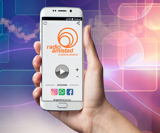 Android application Radio Amistad screenshort