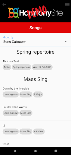 HarmonySite Screen 2