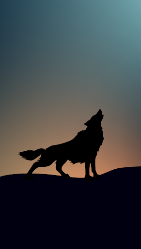 Android application Wolf Wallpapers 4K screenshort
