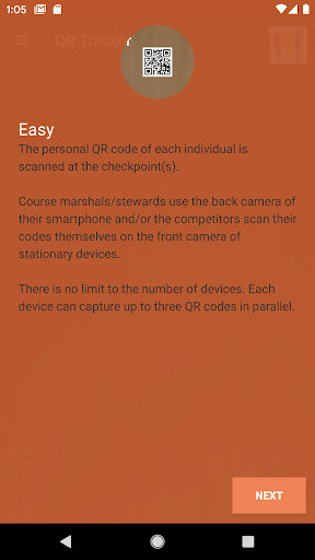 QR Tracker -- QR Code Lap Coun Screen 3