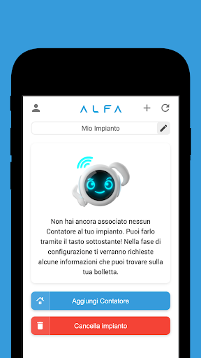 Android application ALFA Start screenshort