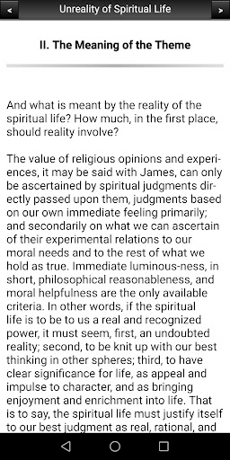 Unreality of Spiritual Life Screen 3