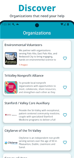 Screenshot of JustServe
