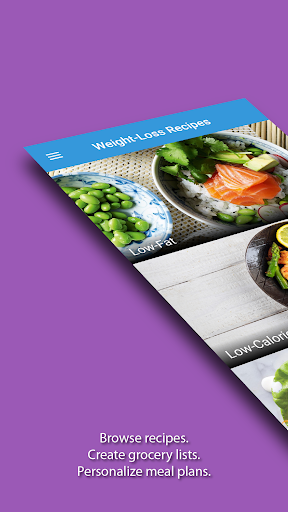 Android application Weight-Loss Recipes - Grocery screenshort