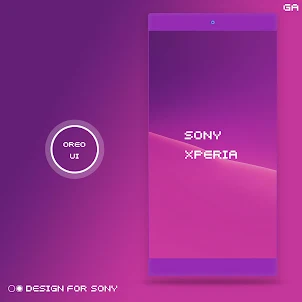 XPERIA ON™ | O Purple Theme