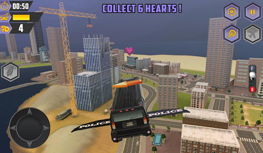 Flying Racing Car Games  screenshots 5