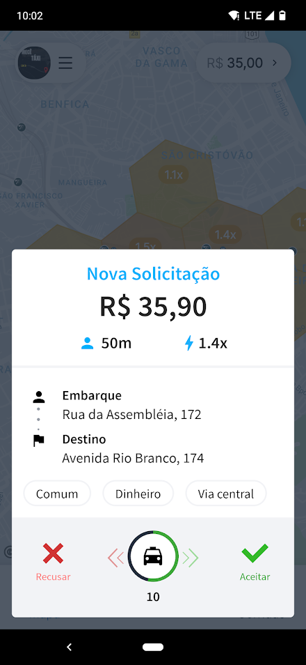 Irece taxi - Taxista Screen 3