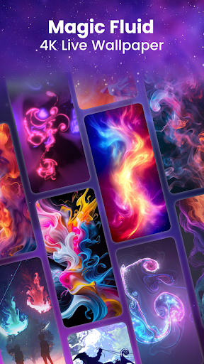 Fluid Magic: 3D Live Wallpaper screenshot 7