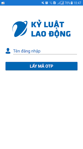 Android application KỶ LUẬT LAO ĐỘNG screenshort