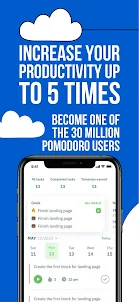 Pomodoro Focus Timer & Planner
