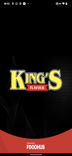 Android application Kings Flavour screenshort
