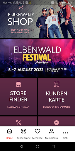 Android application Elbenwald screenshort