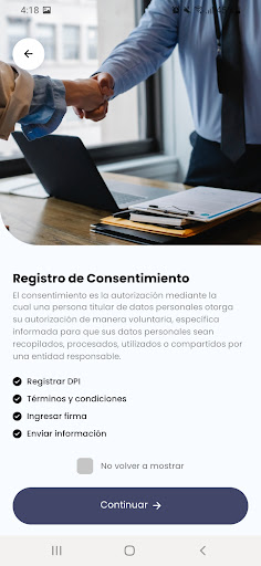 ConsentimientosGT Screen 3